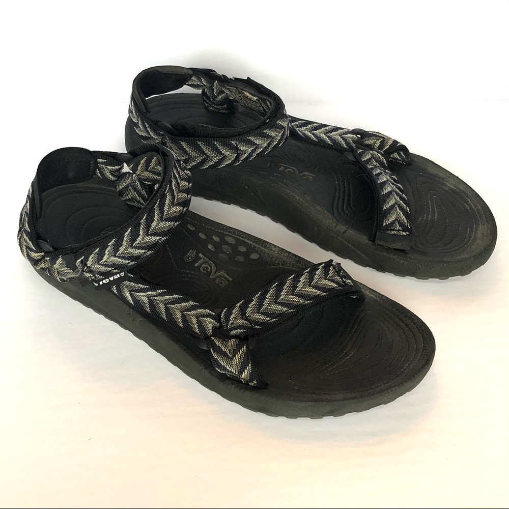 ⭐️ Teva Hurricane Black Sport Sandal Size 10 - Picture 4 of 13
